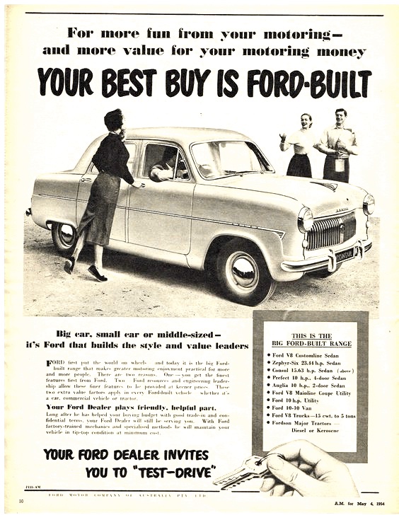 1954 Ford Built